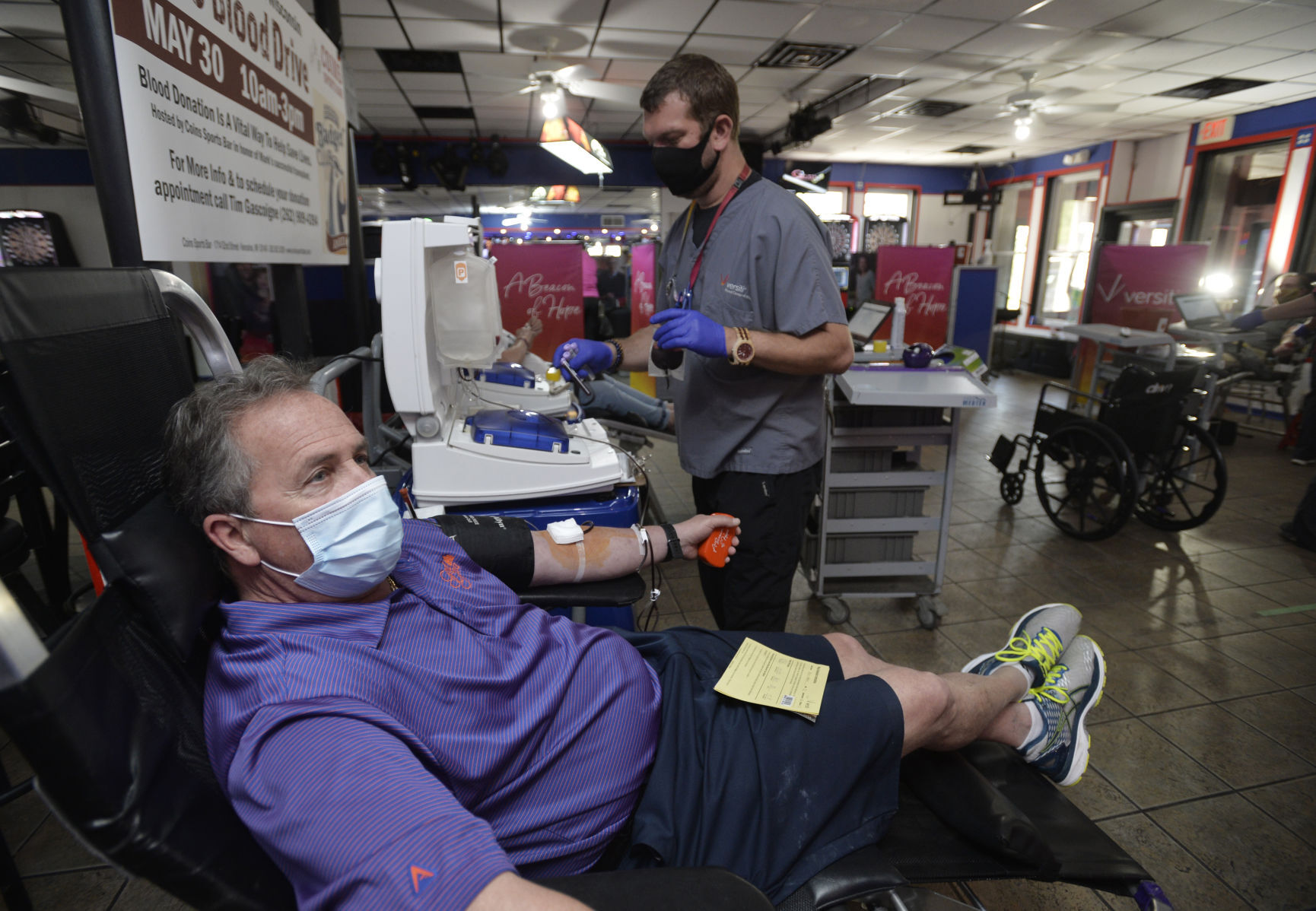 COINS BLOOD DRIVE